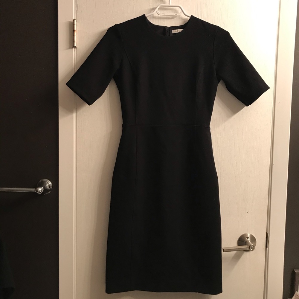 BABATON Short Sleeve Cotton/Spandex shift Dress 4